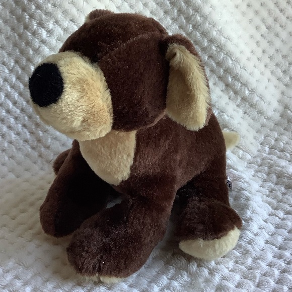 Ganz Webkinz Plush Mocha Pup HM348 Puppy Dog Stuffed Animal Toy No Code - Picture 6 of 16